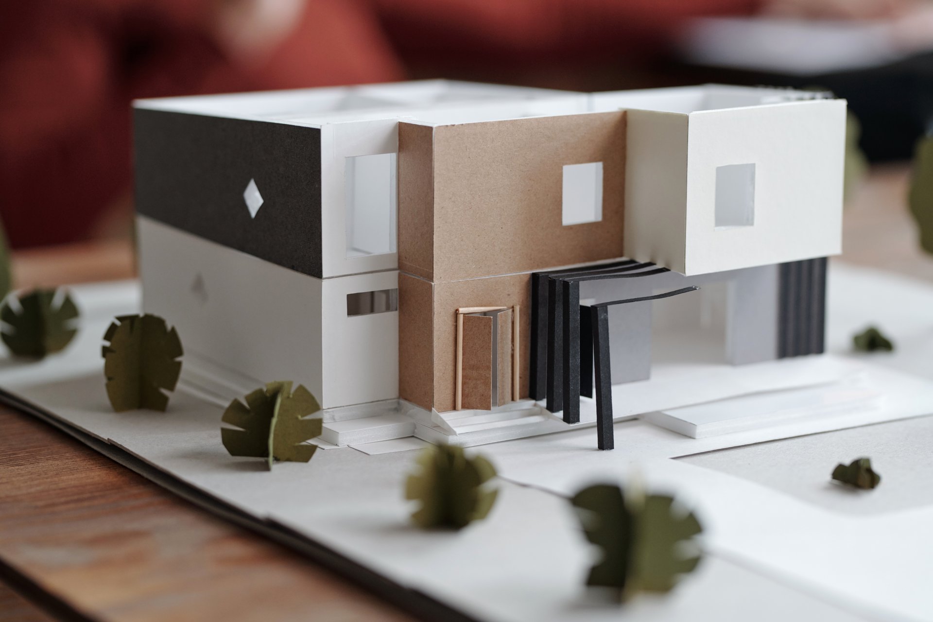 3D модел на персонализиран дизайн на сглобяема къща